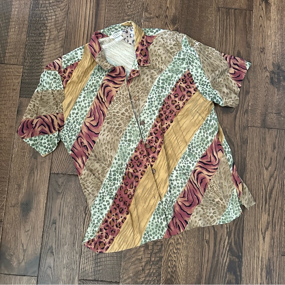Vintage button down shirt - women’s petite large